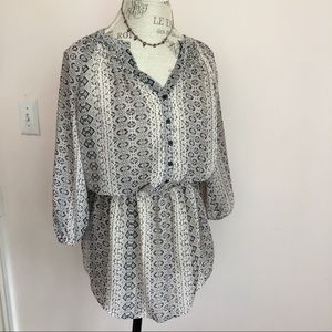 Maurices Snakeskin Print Tunic